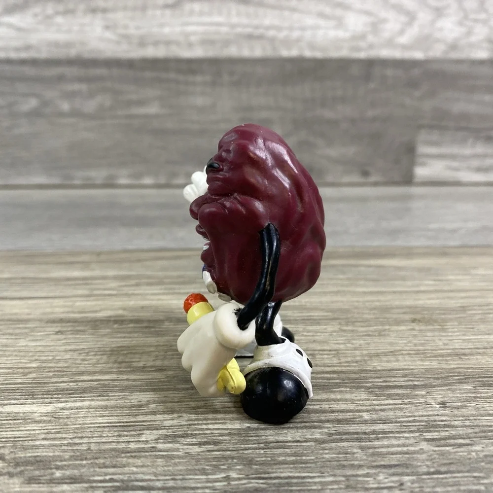 California Raisins  Calrab Microphone Guy PVC Figure 3 inch Applause 1987‎